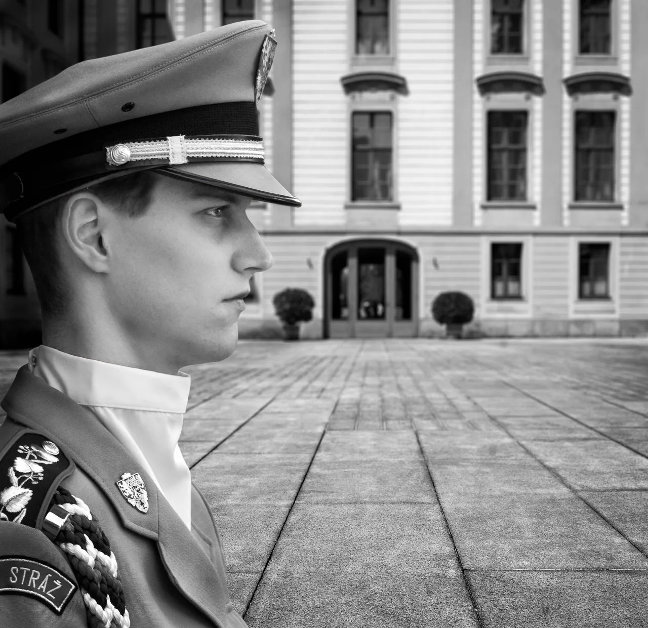 Czechia 2010 - Prague - Guard 1
