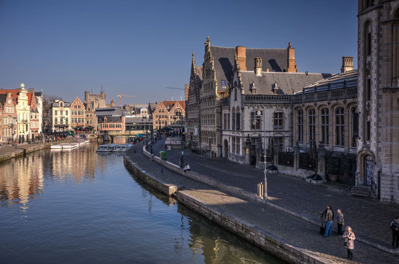 Belgium 2023 - Ghent - Graslei 1