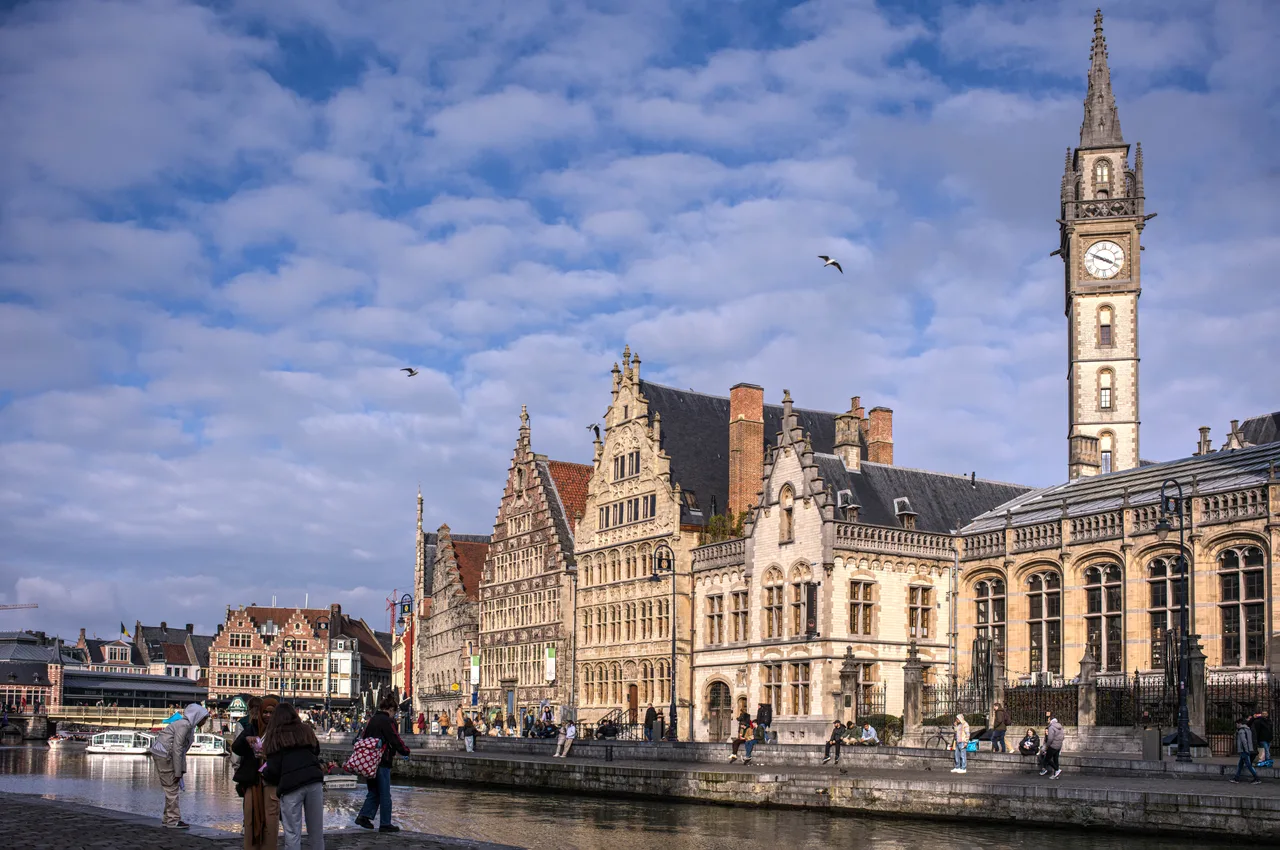 Belgium 2023 - Ghent - graslei 3